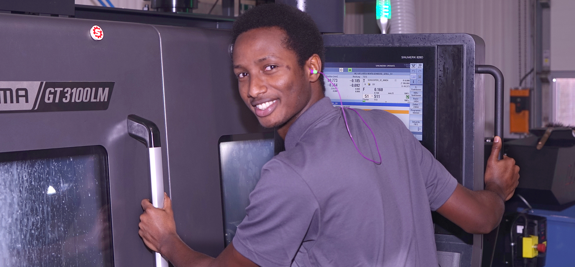 Djibril Nimufasha, Präzisionstechnik-Robert-Kindel